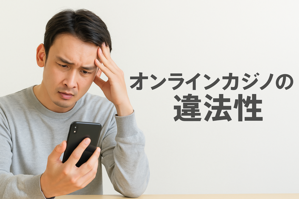 オンラインカジノの違法性