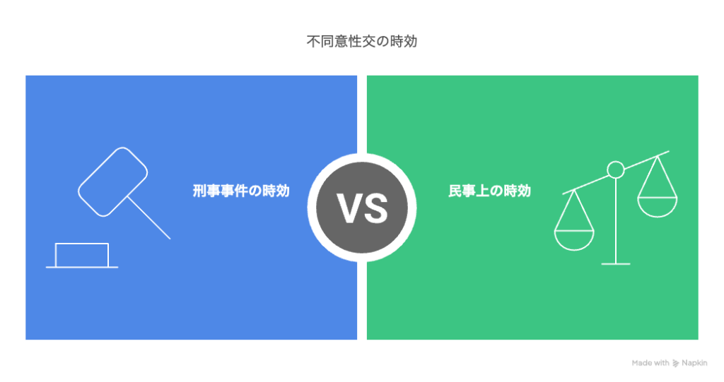 不同意性交の時効